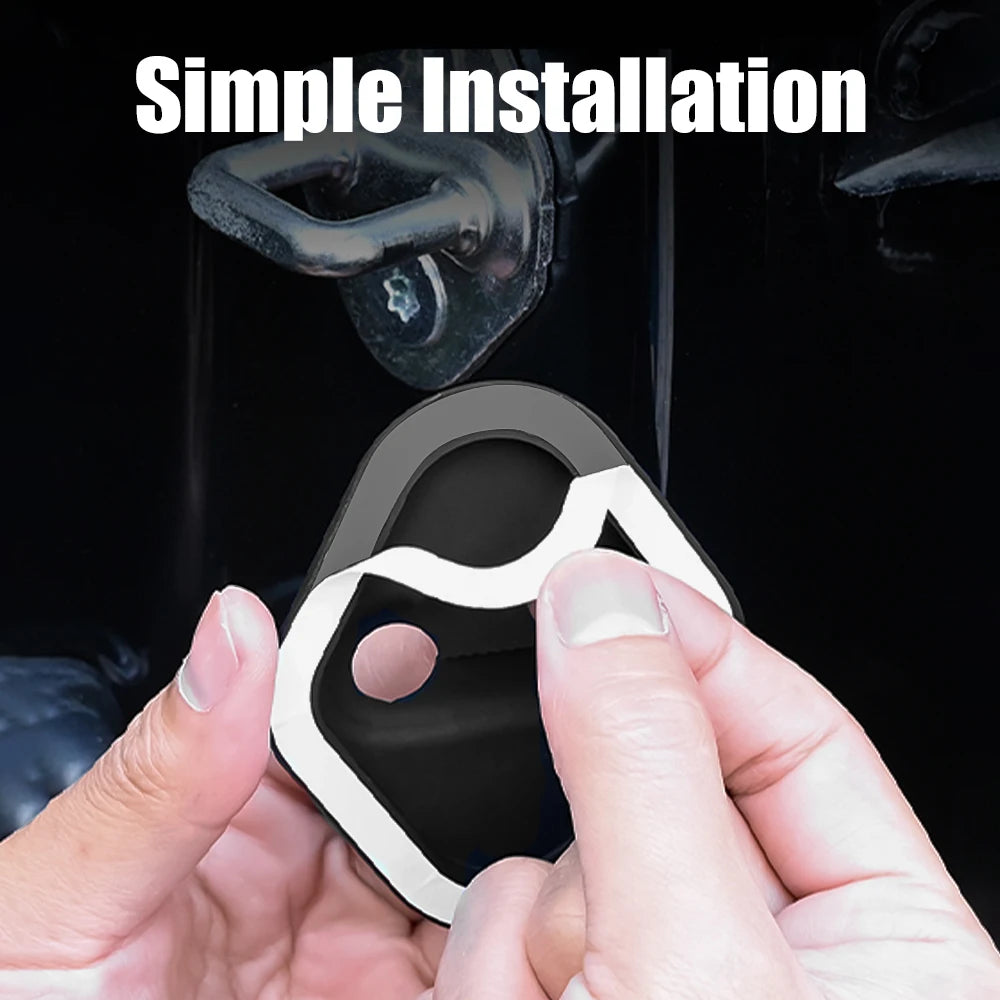 2/4Pcs Car Door Lock Anti-collision Silicone Cover for Audi Sline A1 A2 A3 A4 A4L A5 A6 A7 A8 A8L TT Q1 Q2 Q3 Q4 Q5 Q6 Q7 Q8 B2