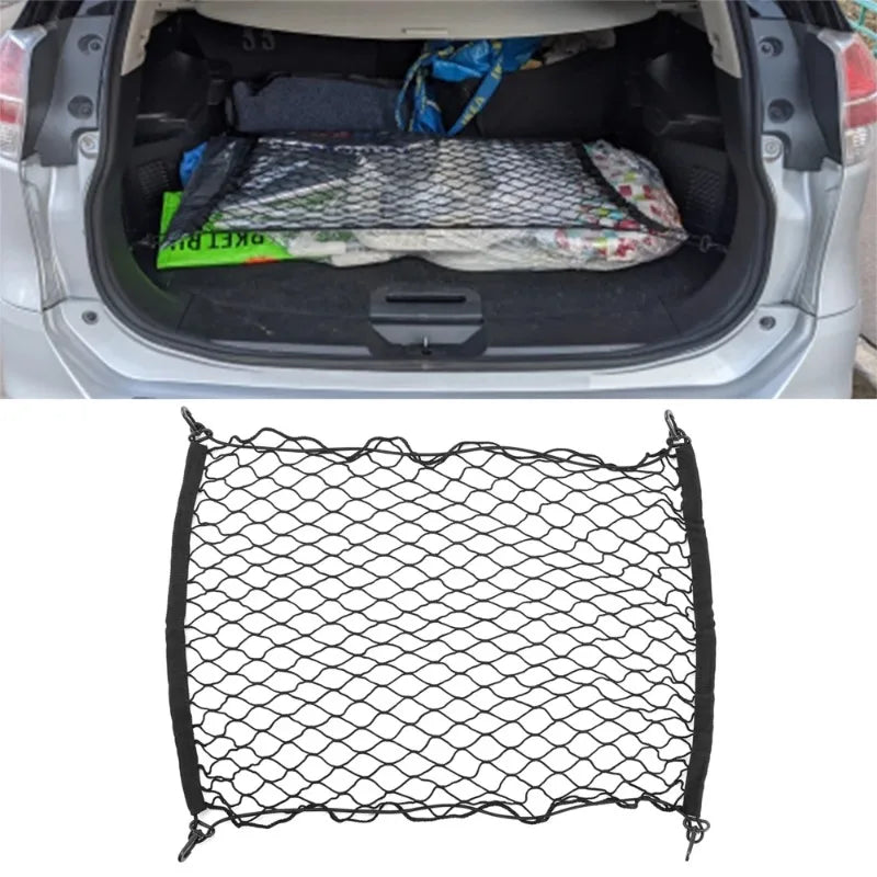 Nylon Car Rear Cargo Net Trunk Storage Organizer Net For Audi A1 A2 A3 A4 A5 A6 A7 A8 Q2 Q3 Q5 Q7 S3 S4 S5 S6 S7 S8 TT TTS