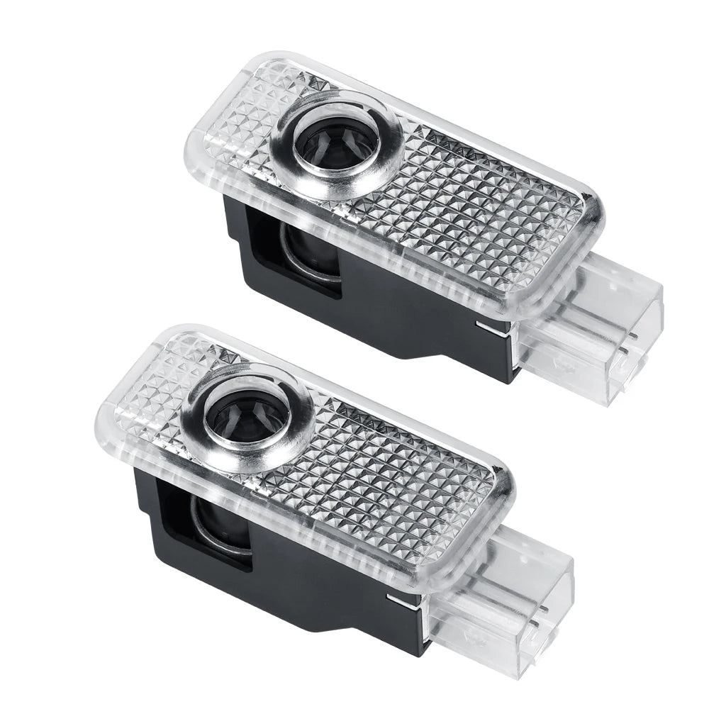 LED Car Door Logo Welcome Lights Auto Laser Projector Lamp For Audi Sline S3 S4 S5 S6 S7 RS Q7 Q5 Q3 A4 B8 8P A3 A6 C7 A5 A6L