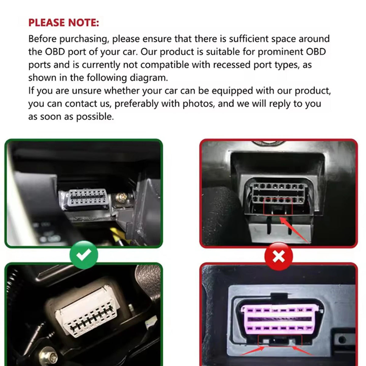 OBD2 Lock Aluminum Alloy Material OBD Port Protection Cover OBDII Socket Locking Device Vehicle